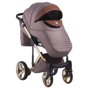 Коляска универсальная Adamex Lucianо Polar Gold 2 в 1